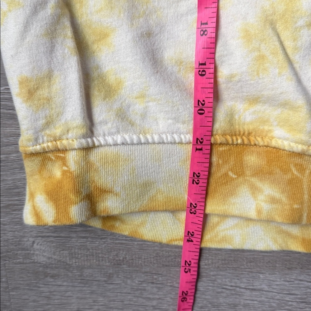 Clare V Sunburst Tie-Dye Ruffle Sweatshirt - Picture 6 of 11